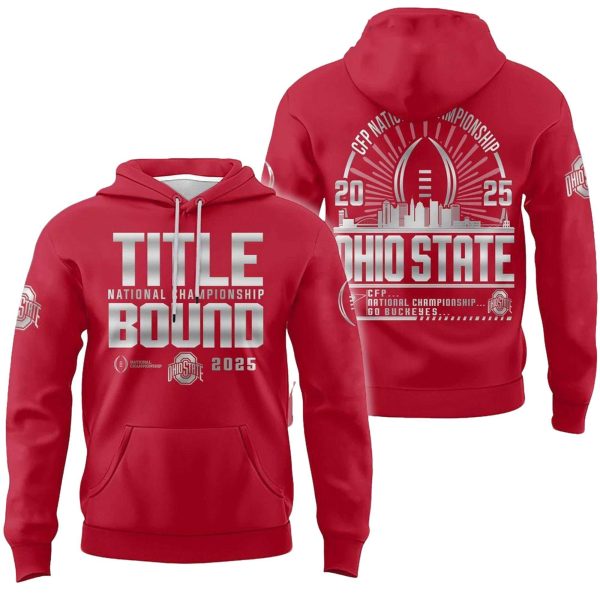 Ohio State Title National Championship Bound 2025 Shirt