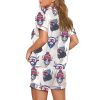 Womens Bills Football Pajama Set 2