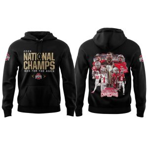 Ohio State National Champs Won For The Ages 2025 Hoodie 1