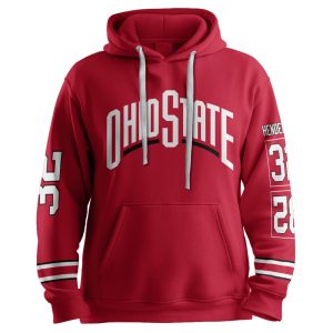 Ohio State Henderson 32 Football Unisex Hoodie 2