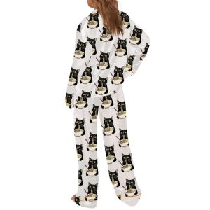 Noodle Cat Long Sleeve Pajama Set 2