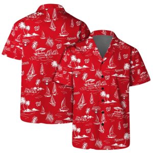 Nationals Capital Tropics Hawaiian Shirt 1