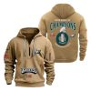 Eagles 2025 Super Bowl LIX Champions Quater Zip Hoodie