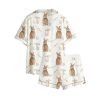 Womens Easter Bunny Pajama Set 2