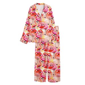 Pink Flamingo Pajama Set