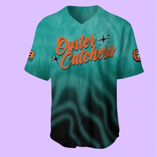 Baysox Oyster Catchers Baseball Jersey 2