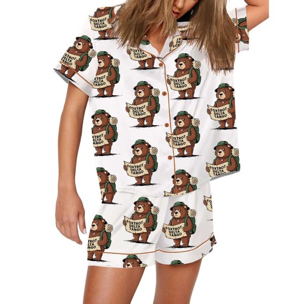 Foxtrot Delta Tango Bear FDT Pajama Set