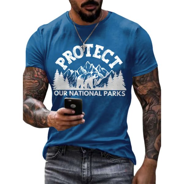 Mens Protect Our National Parks Shirt