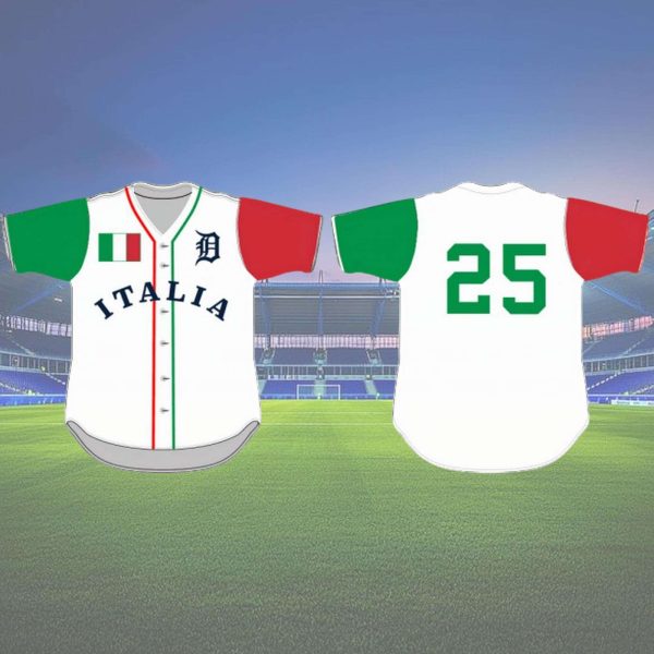 Tigers Italian Heritage Jersey Giveaway 2025 1