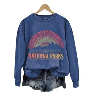 National Parks Explore Protect Preserve Sweatshirt