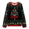 Believe In The Magic Of Books Christmas Ugly Sweater 4 Believe In The Magic Of Books Christmas Ugly Sweater 2