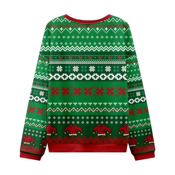 Frog Making Soup Christmas Ugly Sweater