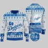 Go Dodgers 2025 2026 Rivalries Cold Ugly Christmas Sweater