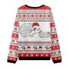 Hedgehog Why Dont You Just Share The Nog Christmas Ugly Sweater