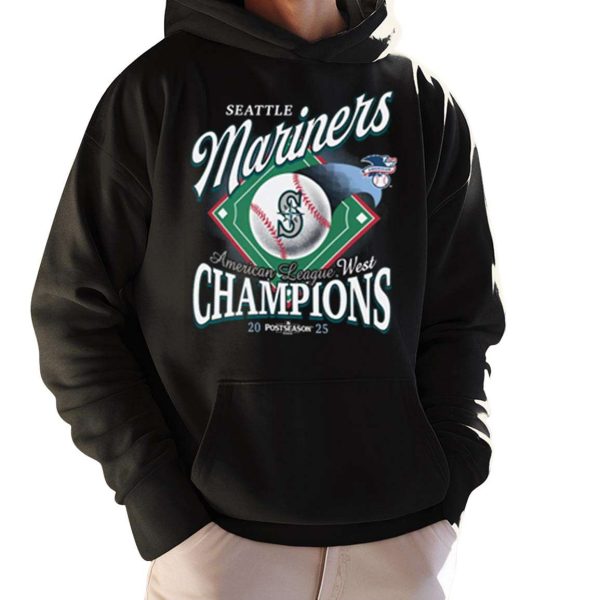 Mariners American League West Champions Postseason 2025 Shirt