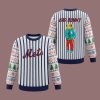Mets Bad Bunny 2025 Christmas Ugly Sweater