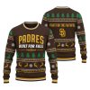 Padres Built For Fall Postseason Fight For The Faithful Ugly Christmas Sweater 1