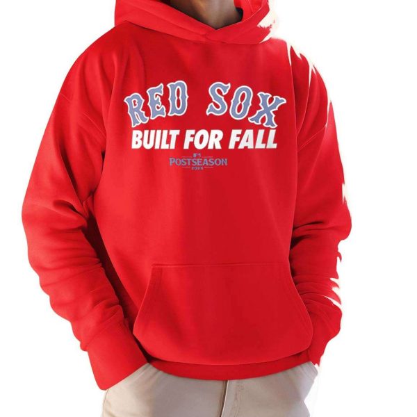 Red Sox Built For Fall Postseason 2025 Shirt