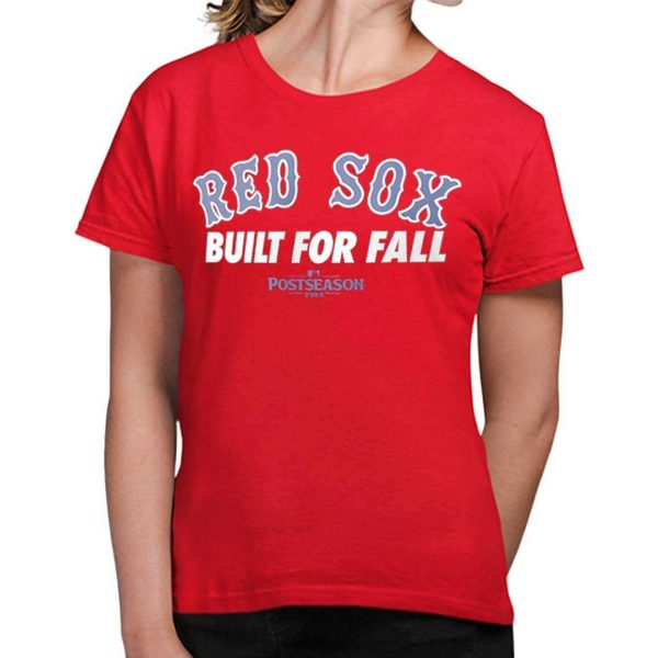 Red Sox Built For Fall Postseason 2025 Shirt