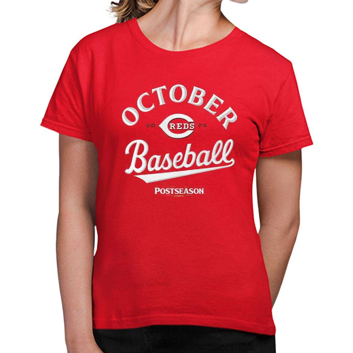 Reds 2025 October Postseason Clinche Baseball Shirt 4 Reds 2025 October Baseball Shirt