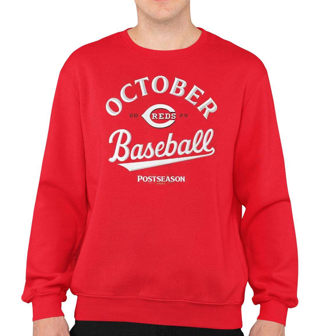 Reds 2025 October Postseason Clinche Baseball Shirt 6 Reds 2025 October Baseball Shirt