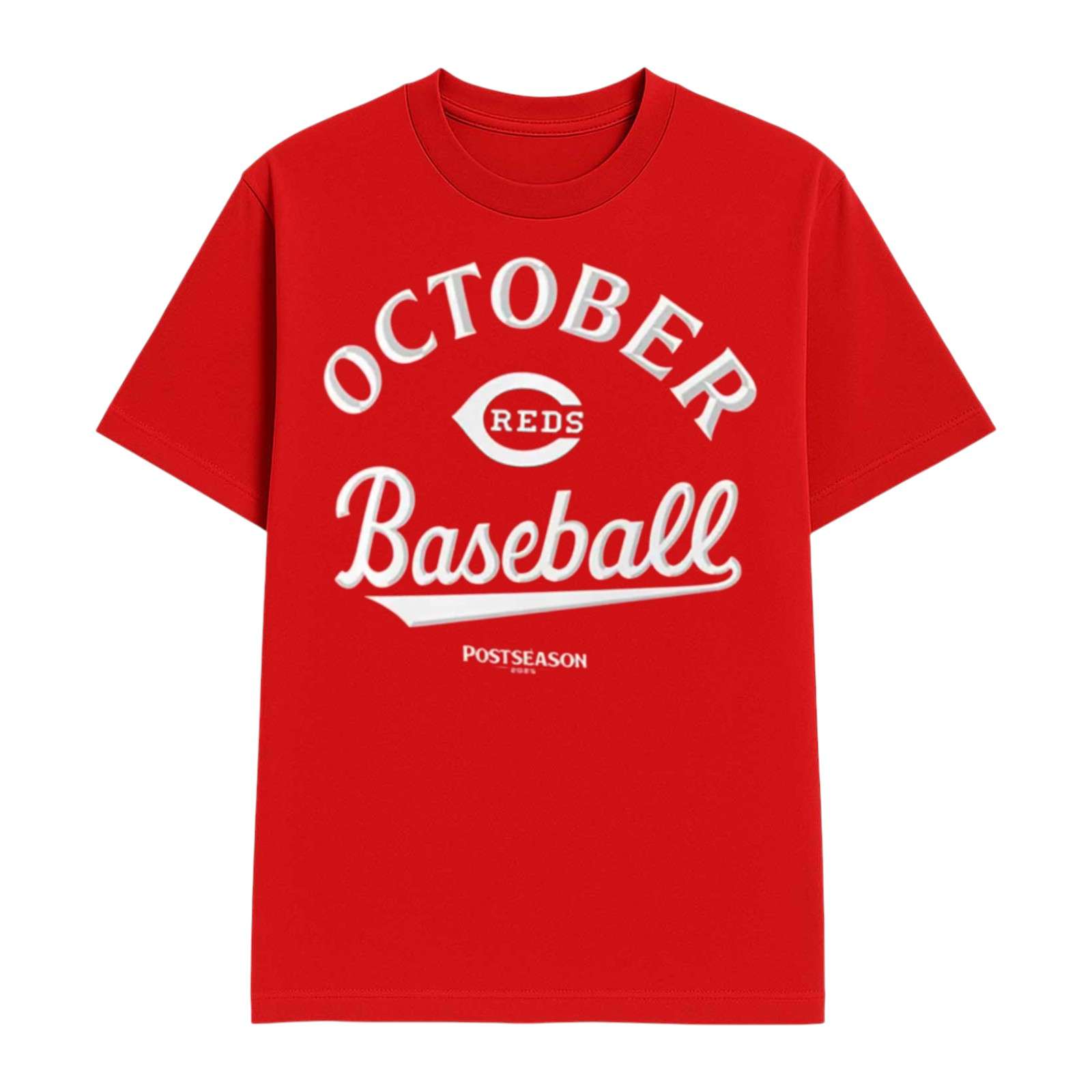 Reds Big Red October 2025 Baseball Shirt 2 Reds Big Red October 2025 Baseball Shirt