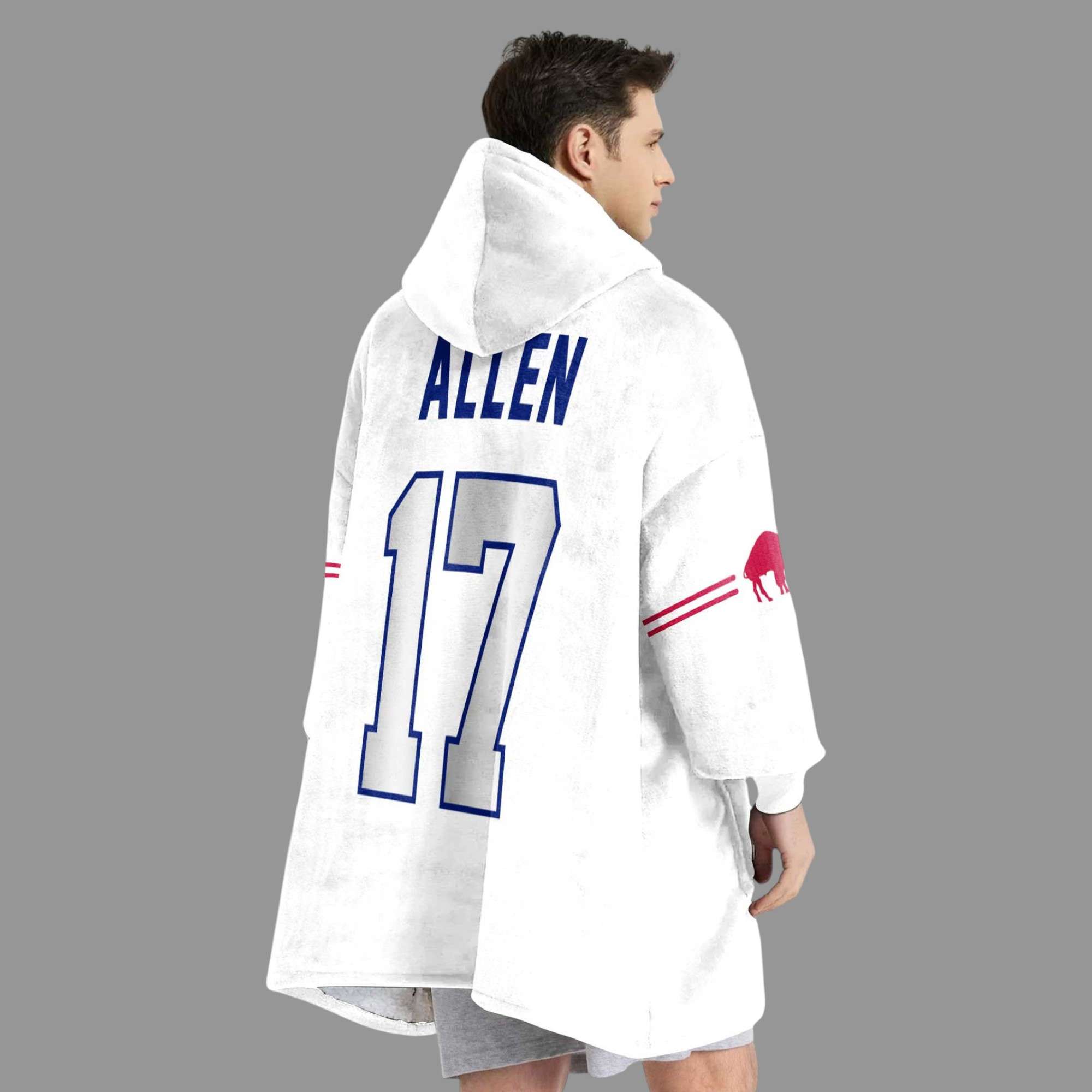 Bills Be Good Do Good God Bless Go Bills Allen 17 Football Unisex Blanket Hoodie 4 Bills Be Good Do Good God Bless Go Bills Allen 17 Football Unisex Blanket Hoodie 3