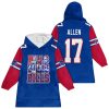 Bills Bills Bills Allen 17 Football Unisex Blanket Hoodie 11 Bills Bills Bills Allen 17 Football Unisex Blanket Hoodie