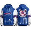 Bills Firefighter Appreciation Night Game Hoodie 2025