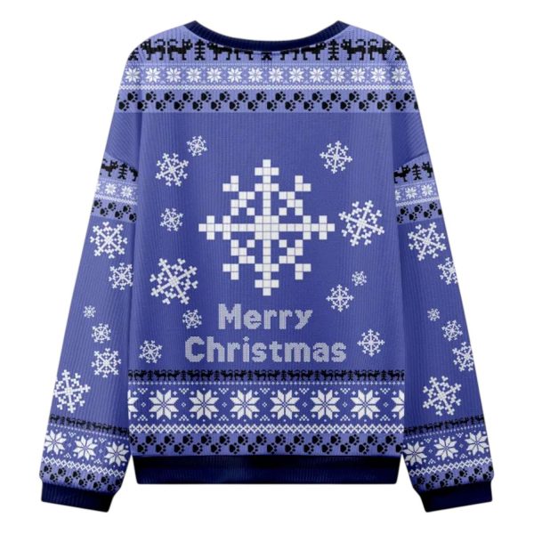 Black Cat Its Fine Im Fine Everything Is Fine Ugly Christmas Sweater 2025