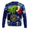 Brewers 55th Anniversary Grnch Ugly Christmas Sweater 2025