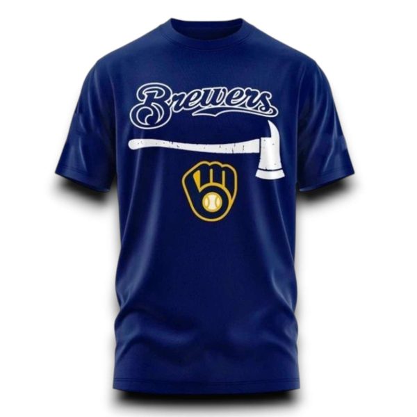 Brewers Firefighter Appreciation Day Shirt 2025