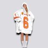 Buccaneers Mayfield 6 Captain Football Unisex Blanket Hoodie
