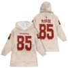Cardinals Football McBride 85 Unisex Blanket Hoodie 1