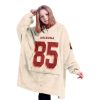 Cardinals Football McBride 85 Unisex Blanket Hoodie