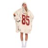 Cardinals Football McBride 85 Unisex Blanket Hoodie 3