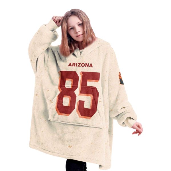 Cardinals Football McBride 85 Unisex Blanket Hoodie