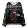 Cat Unleash Holiday Chaos Christmas Ugly Sweater