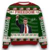 Charlie Kirk Freedom 2025 Ugly Christmas Sweater