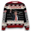 Charlie Kirk Freedom 2025 Ugly Christmas Sweater