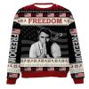 Charlie Kirk Freedom 2025 Ugly Sweater
