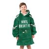 Eagle 1 Hurts Doesnt It Football Unisex Blanket Hoodie