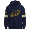 Eagles Retired But Forever A Firefighter At Heart 2025 Hoodie