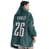 Eagles Sundays Are For The Birds Barkley 26 Football Unisex Blanket Hoodie
