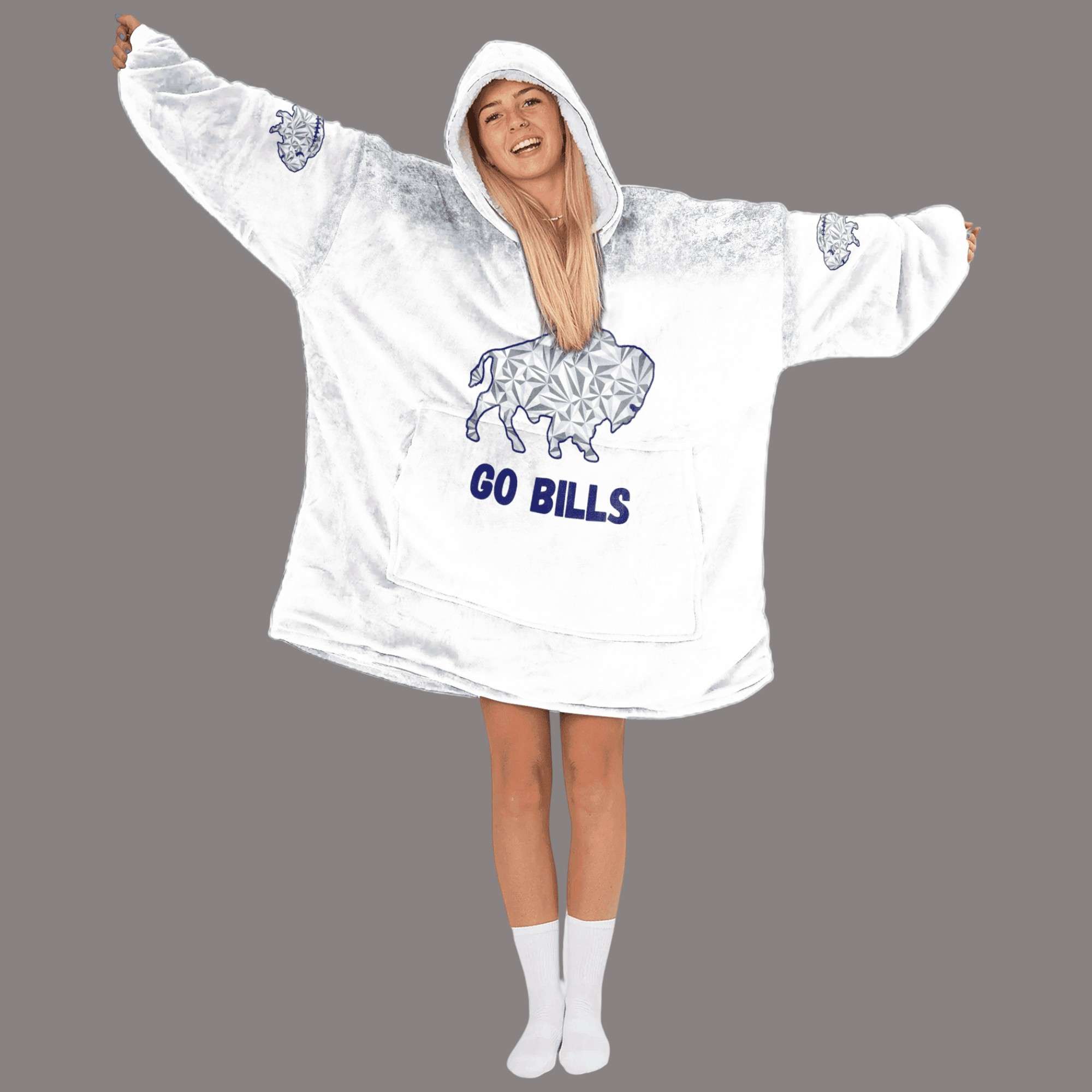 Go Bills Allen 17 Rivalries Cold Football Unisex Blanket Hoodie 3 Go Bills Allen 17 Rivalries Cold Football Unisex Blanket Hoodie