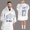 Go Bills Allen 17 Rivalries Cold Football Unisex Blanket Hoodie 6 Go Bills Allen 17 Rivalries Cold Football Unisex Blanket Hoodie