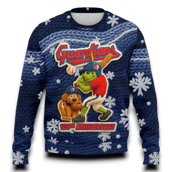 Guardians 125th Anniversary Grnch Ugly Christmas Sweater 2025