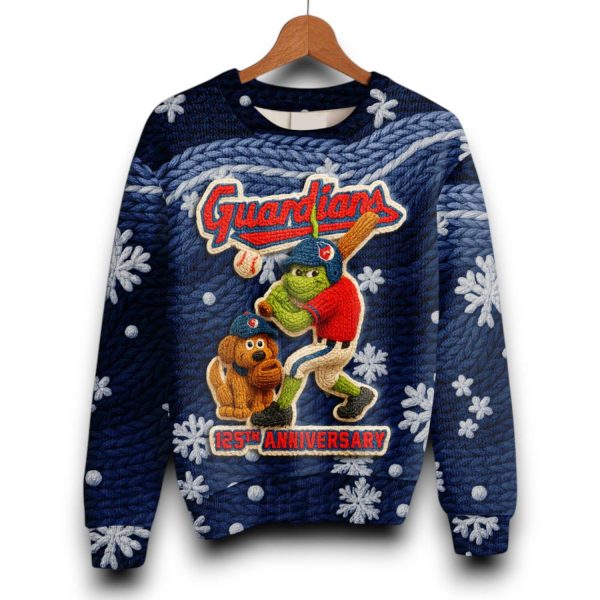 Guardians 125th Anniversary Grnch Ugly Christmas Sweater 2025
