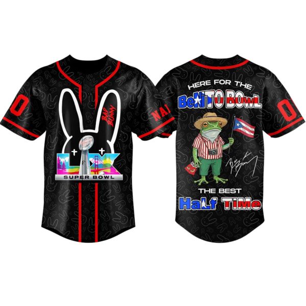 Here For The Bonito Bowl The Best Halftime Bad Bunny Super Bowl Jersey