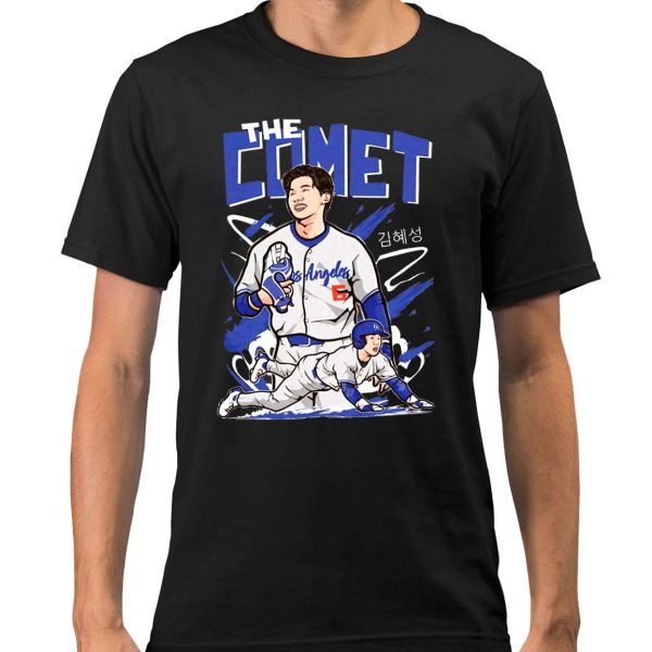 Hyeseong Kim The Comet Dodgers 2025 Wild Card Series Shirt
